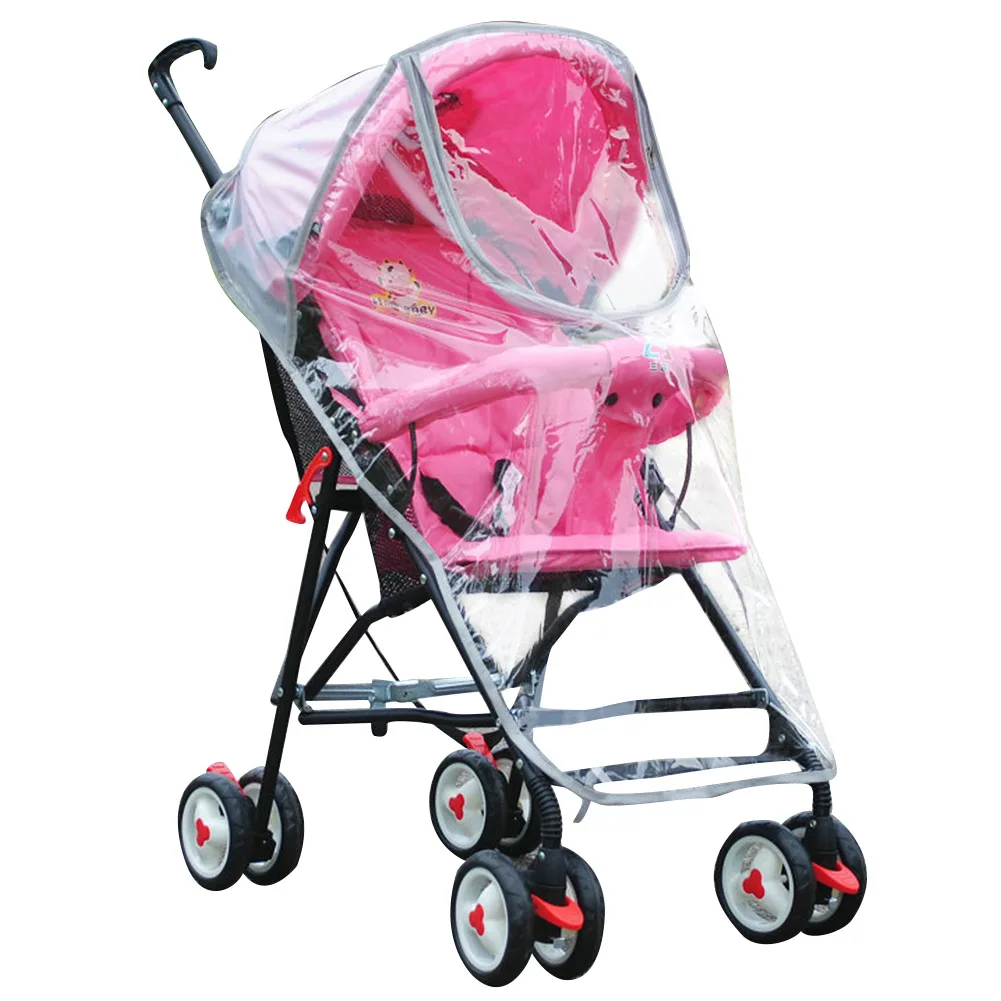 Baby Stroller Accessories Dust Shield Rain Cover Waterproof Universal Practical