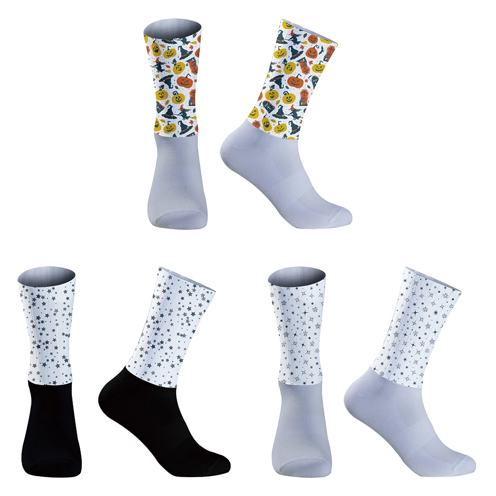 

Носки мужские/женские компрессионные для езды на велосипеде, 2024