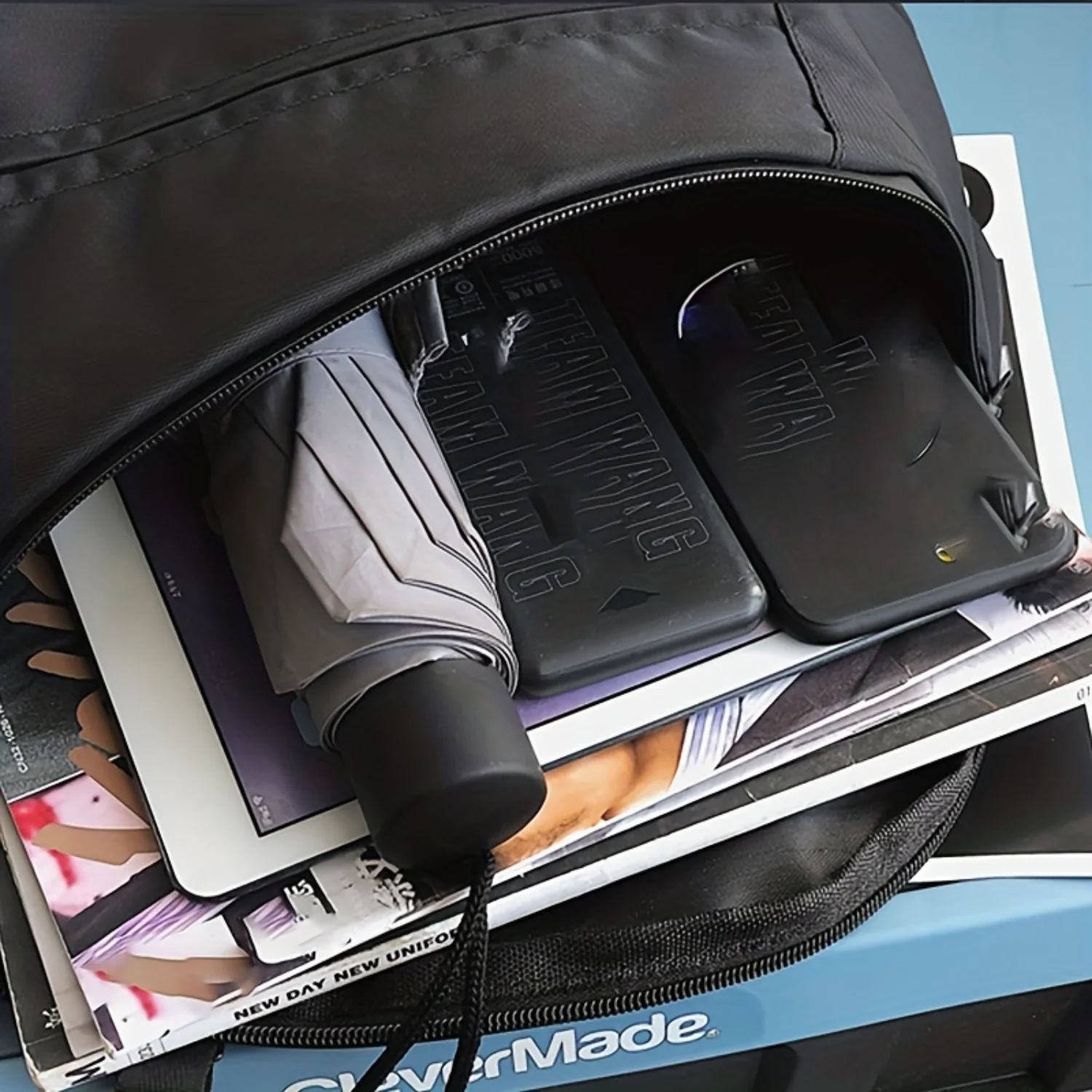 Men's Nylon Crossbody Shoulder Bag - Large Capacity Sports Travel Bag