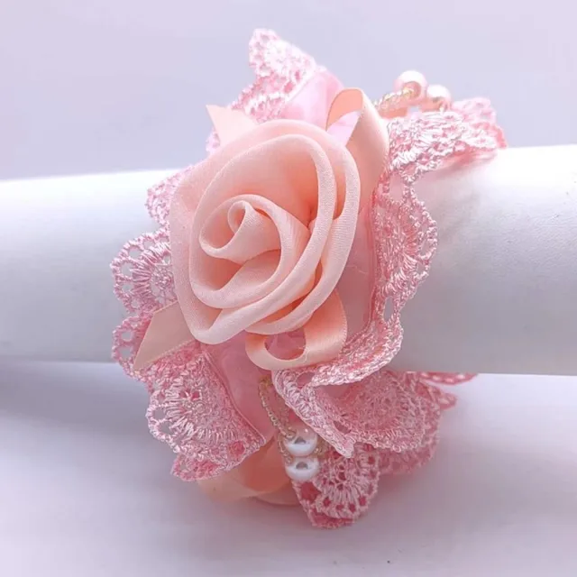 3 kwiaty szerokie kółko elegancka opaska na głowę kobieca elastyczna gumka kucyk Coles Para El Pelo Scrunchies akcesoria do włosów
