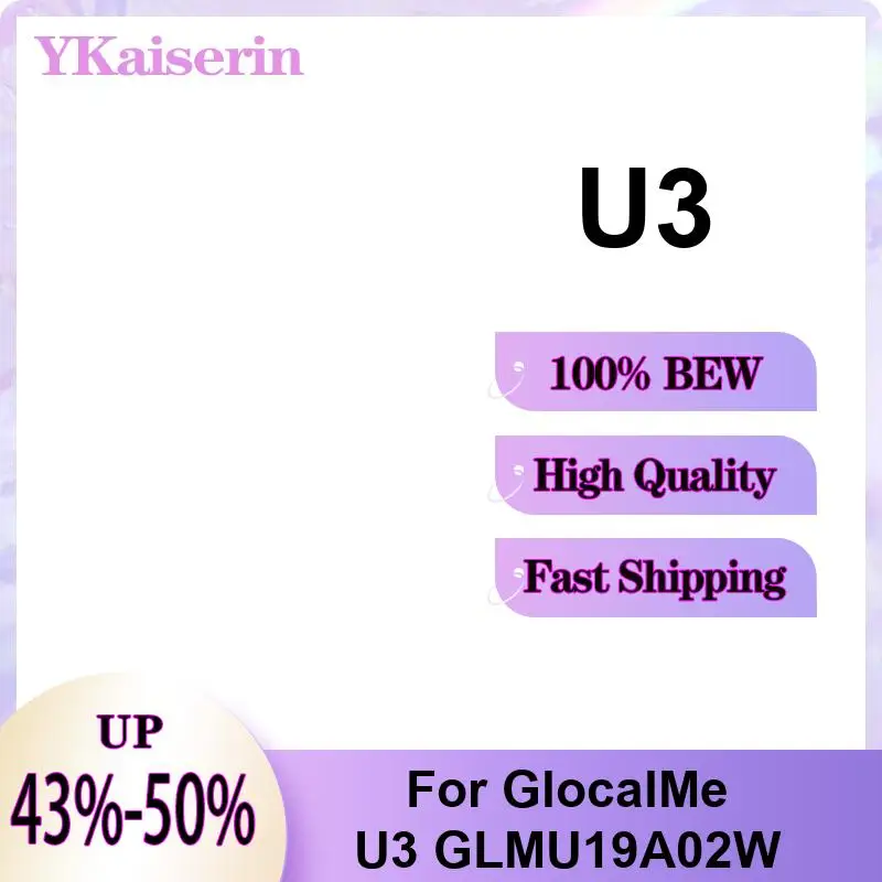 2800mAh Prolonged Performance For Glocalme U3 GLMU19A02W Portable WI - FI Device Battery Rapid Charging