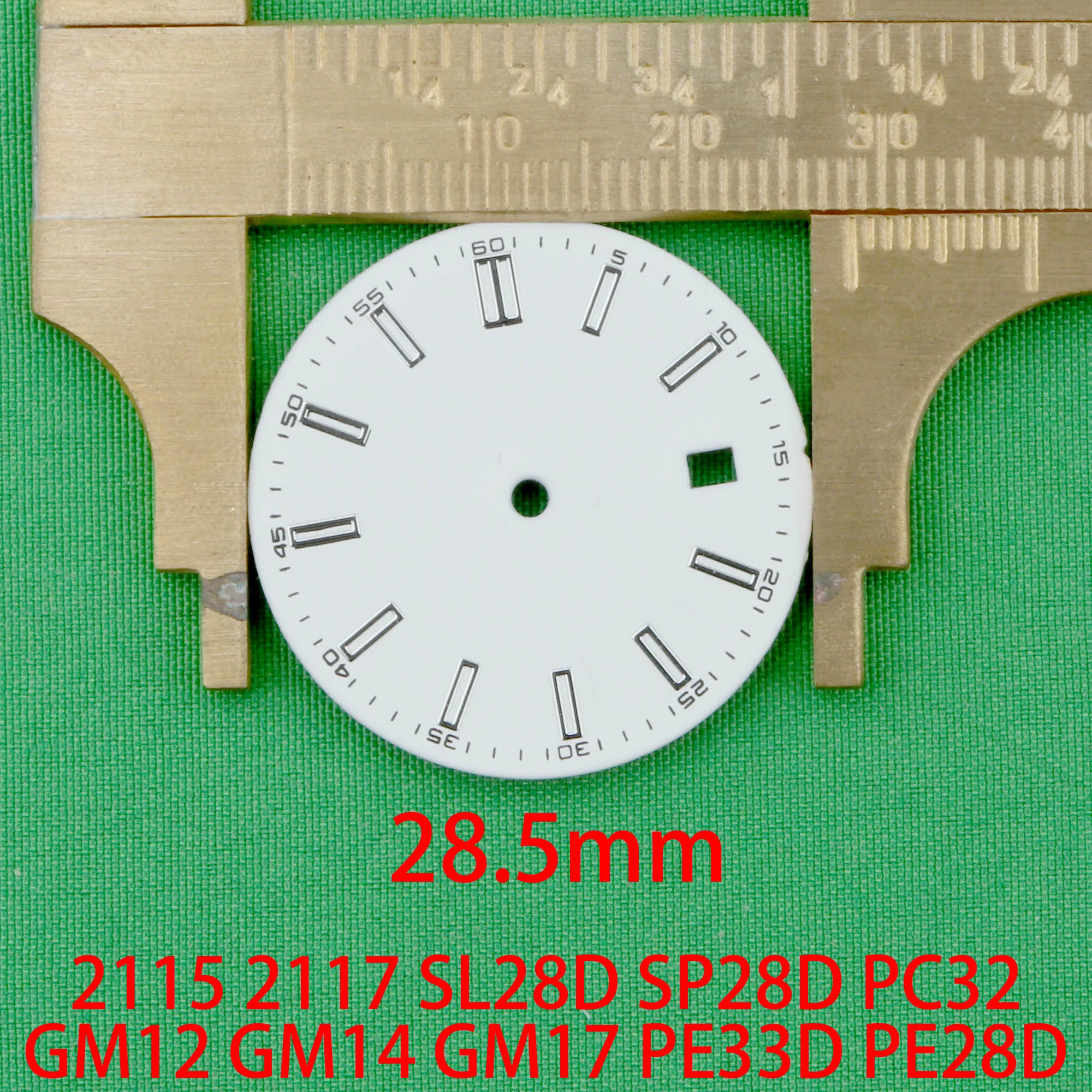 2115 dial 28mm 28.5mm dial 2115 movement dial 2117 SL28D dial SP28D dial PC32 dial GM12 GM14 GM17 PE28D dial 10 1/2''' movement
