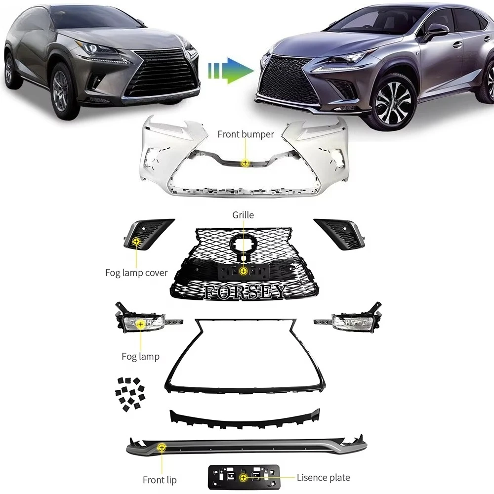 

XDS Best Selling For Nx 2018 F-Sport Style Body Kit Car Bumper Bodykit