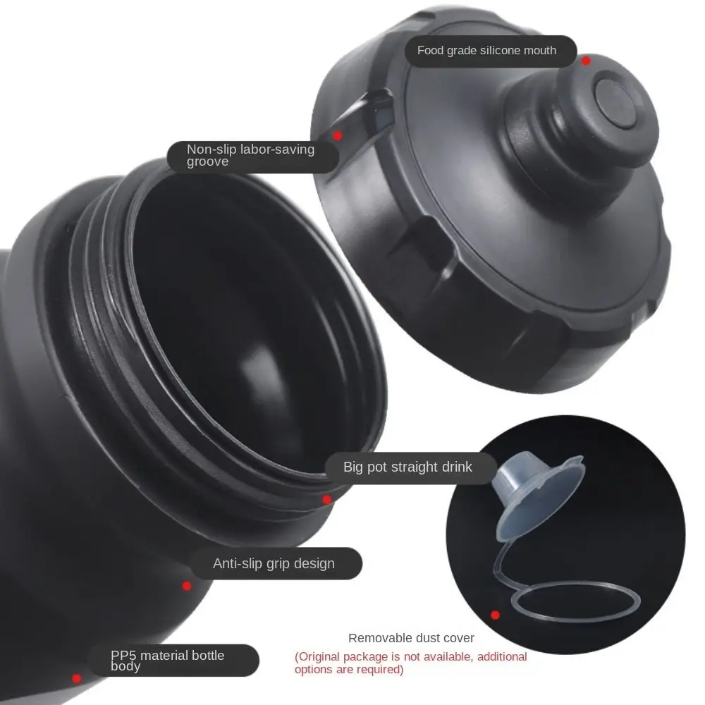 Accesorios para bicicleta, botella de agua para ciclismo de 610ml, sello de gran capacidad, botella de agua para bicicleta, hervidor de agua portátil a prueba de fugas para deportes