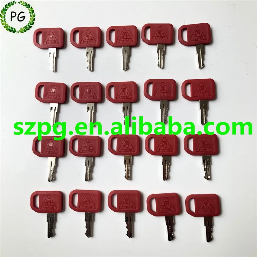 

20PCS JDR Key AR51481 For John Deere Excavator Fit All Graders Dozers Skid Steer