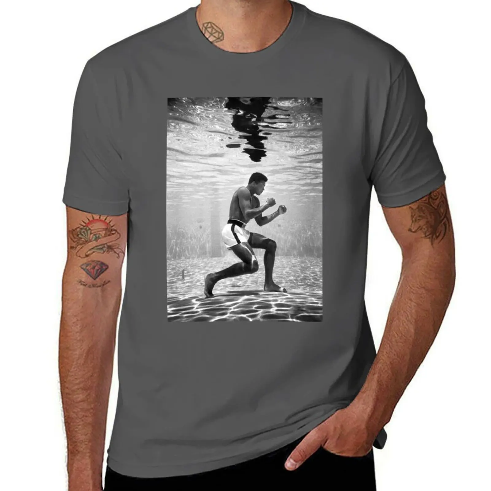 An Underwater T-Shirt Classic Crew Neck Cotton T-Shirt