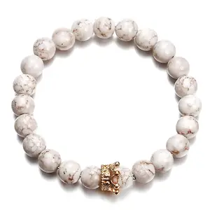 男性と女性のための天然石ブレスレット,火山石,黒,白,agate,王冠,ブレスレット,バングルジュエリー,クリスマスギフト,新しい,8mm - AliExpress 男性と女性のための天然石ブレスレット,火山石,黒,白,agate,王冠,ブレスレット,バングルジュエリー,クリスマスギフト,新しい,8mm - AliExpress