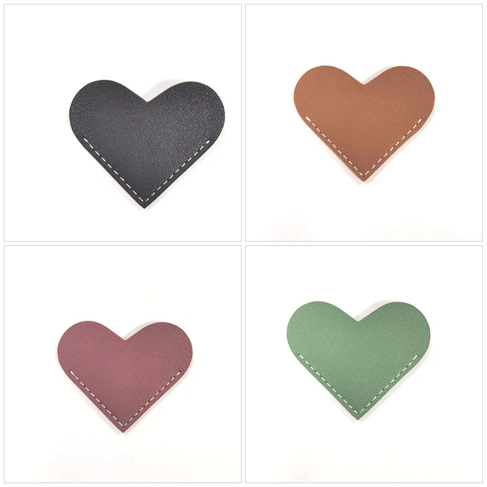 

6Pcs Heart Bookmarks Mini Corner Page Markers Portable Classic Book Accessories for Reading Lovers Creative Gifts