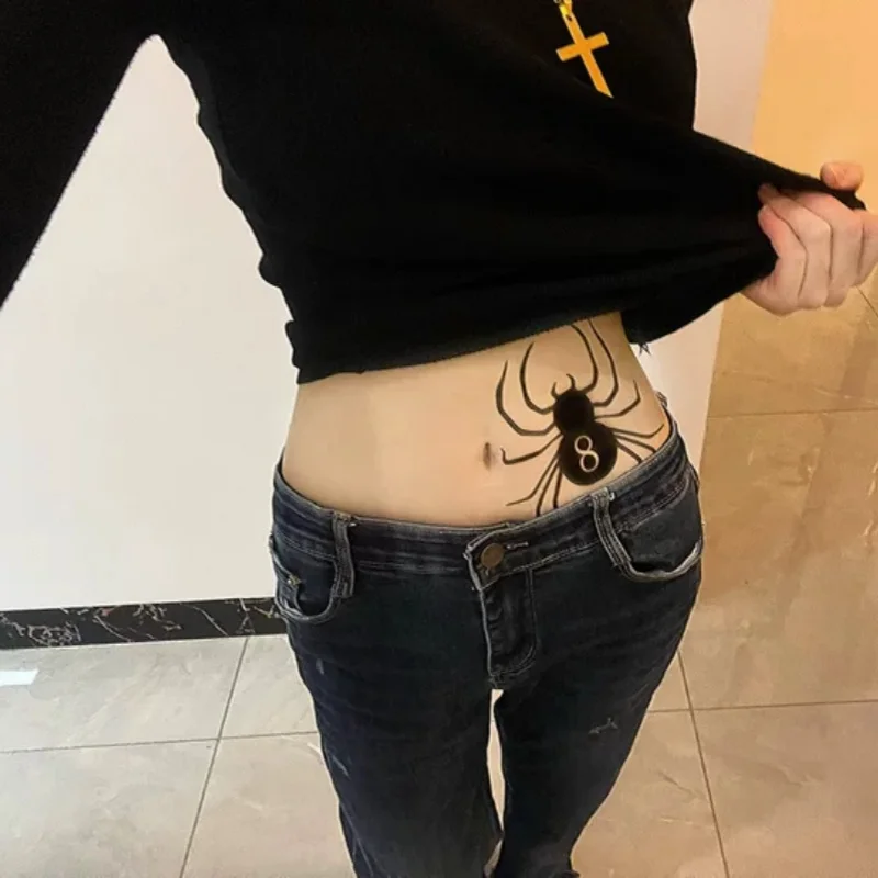 Shizuku Spider Cartoon Temporary Tattoos Anime Hunter X Hunter Body Art Waterproof Fake Tattoo Sticker Body Art Tatoo 2 Pattern
