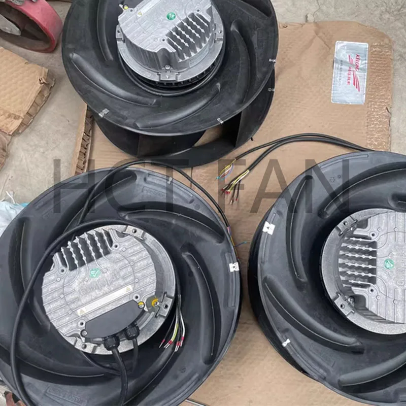 Original R3G400-FJ75-01 380-400V 2.3A The fan blades are worn but the motor is brand new