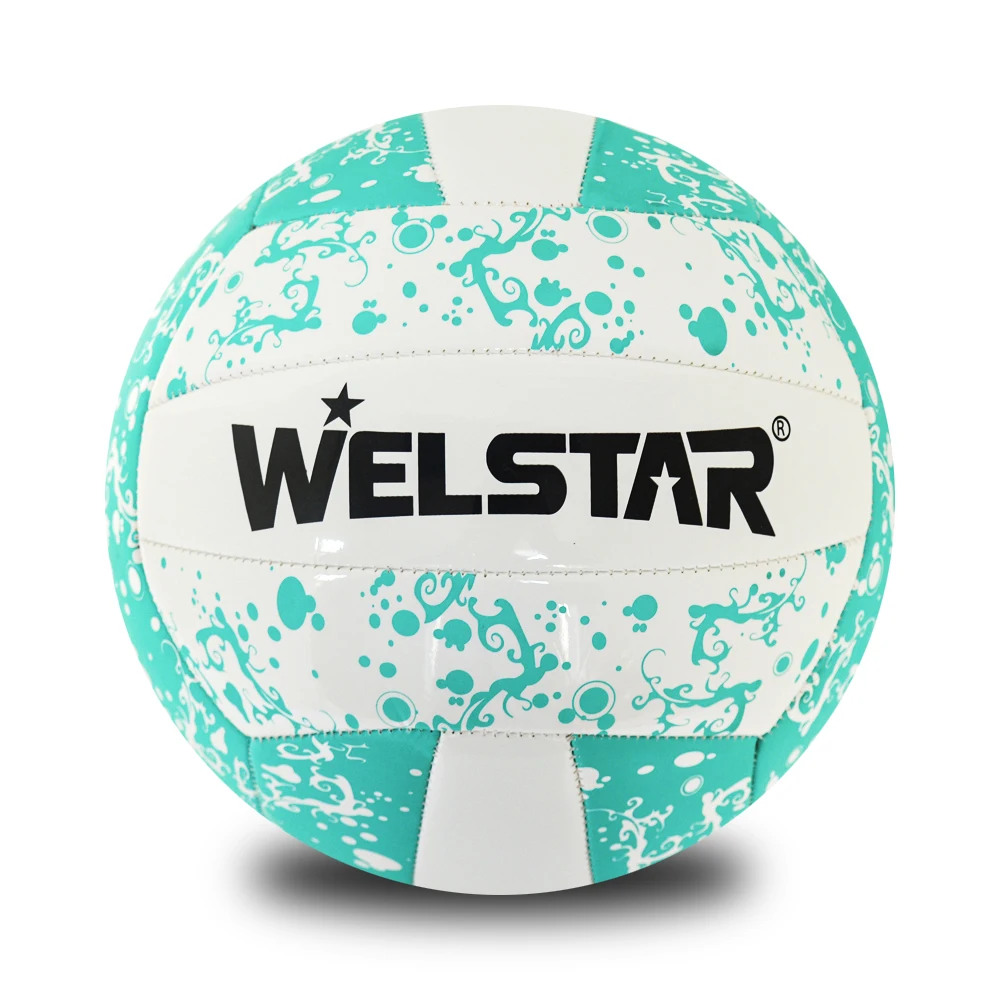 

Welstar популярный синий, белый цвет, официальный волейбольный мяч, размер 5, с машинным сшитым Balones De Voleibol, индивидуальный логотип