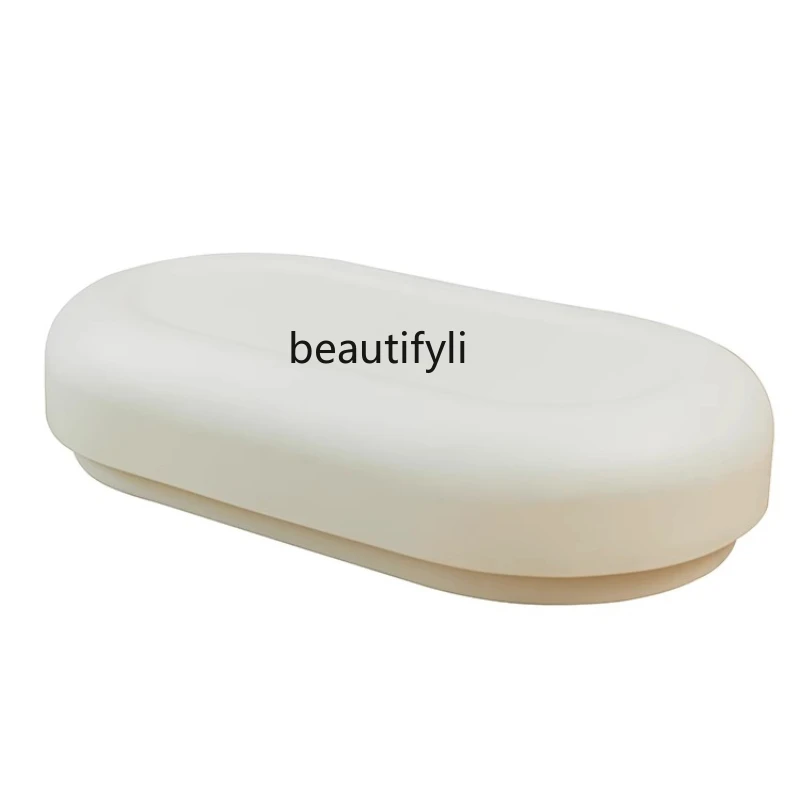 Cool Style Soap Dish Coffee Table Designer Cream Style Oval Creative Personality Fiberglass Tea Table