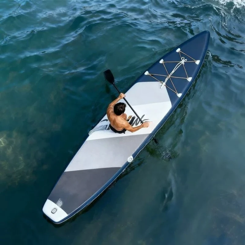 Inflatable Paddle Board Vertical SUP Surfboard Sea Kayak Thickened Double Adult
