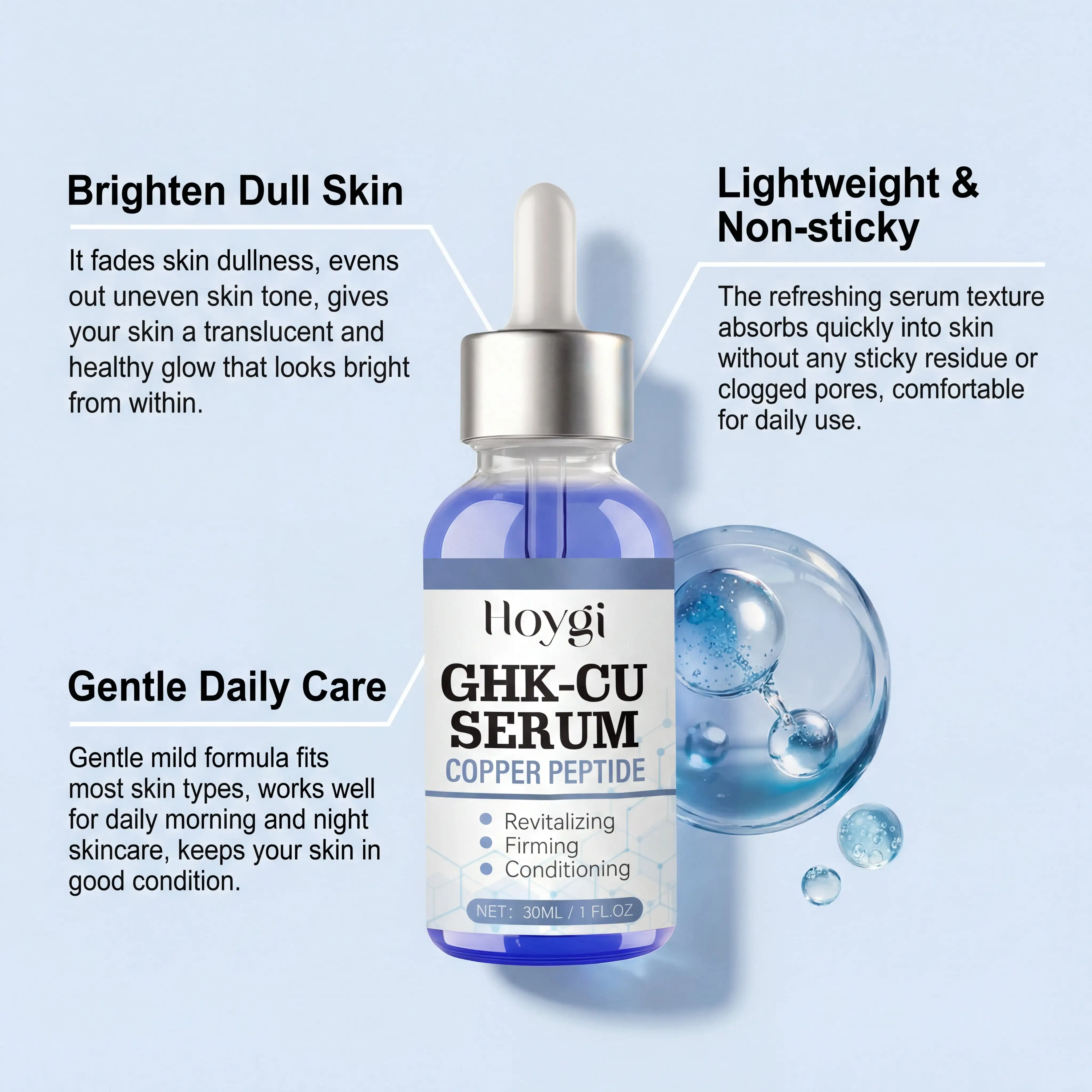 Sérum facial au peptide de cui - Peptide Complex Serum avis et prix