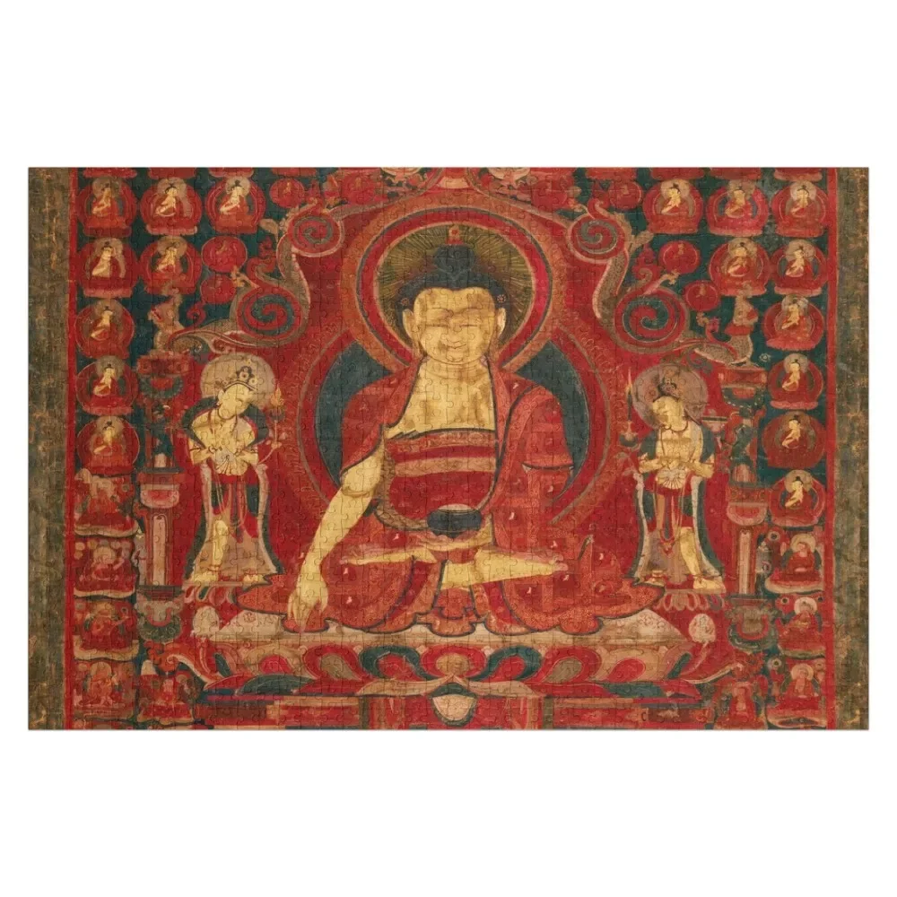 Buddha Shakyamuni sebagai Lord of the Munis Jigsaw Puzzle disesuaikan hadiah kustom Anak Anak teka-teki dipersonalisasi