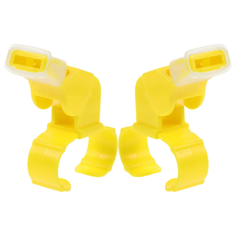 

Набор из 2 двухтональных свистков с громким и четким звуком, пластиковые, с креплением на палец, для тренеров, судей, спасателей, учителей, для использования на открытом воздухе