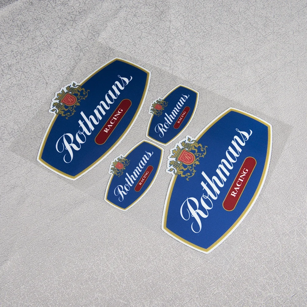 Pegatinas de motocicleta para coche de carreras, calcomanías de sintonización de insignia con logotipo clásico de vehículo, para Suzuki, Honda,