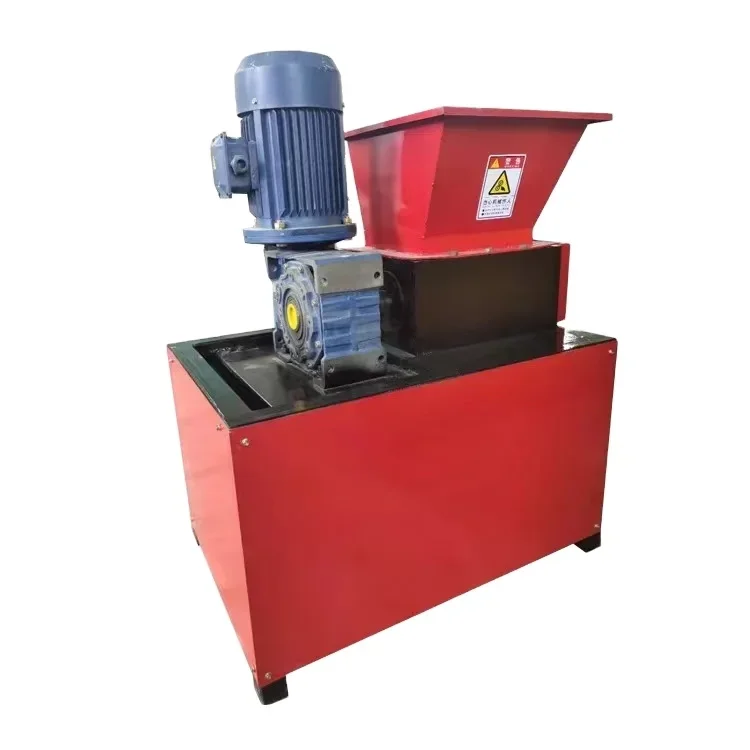 New Style Waste Wee Scrap Tires Plastic Double Shaft Shredder Industrial Aluminum Can Twin Shaft Mini Shredder Machine