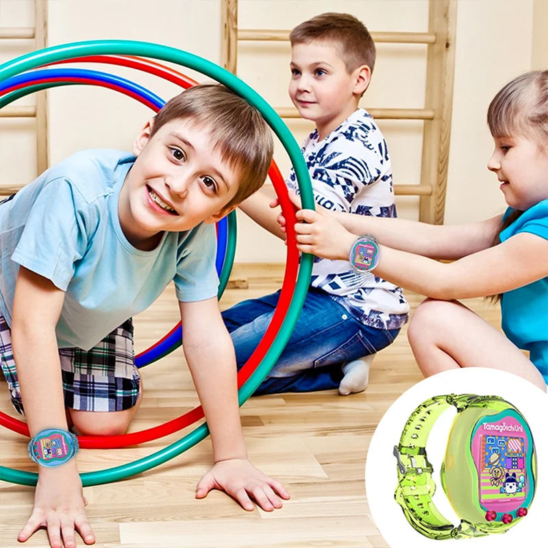 Pulsera de TPU a prueba de golpes, cubierta protectora para Tamagotchi Uni, banda Virtual interactiva para mascotas para niños, adolescentes y adultos de 6,3 A 8,85 pulgadas