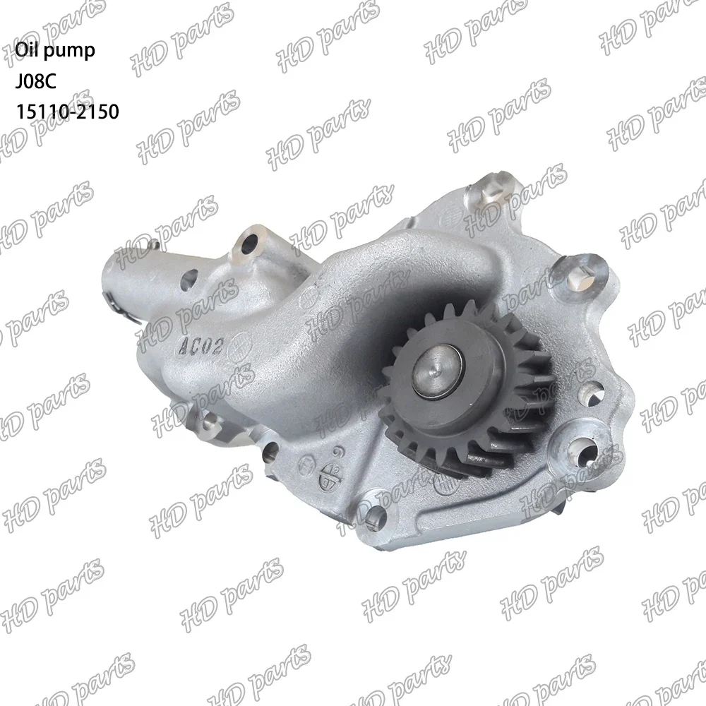 

J08C Oil pump 15110-2150 Suitable For Hino Engine Parts