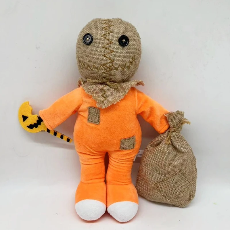 2 Styles New Trick R Treat Sam Plush Doll of Halloween The Great Autumn Spirit Figure Plush Toys  Kid Birthday Gift Room Decor - view 2
