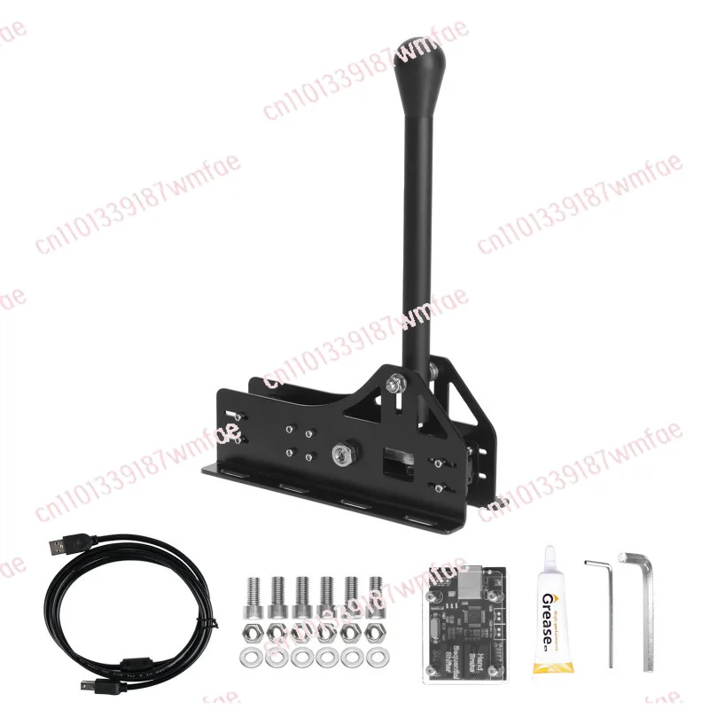 Racing simulation game steering wheel compatible serial gear dust pull USB connection