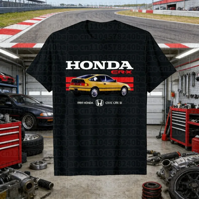 

2025-26 летняя модная рабочая одежда Honda Moto Honda с графическим рисунком, футболка из 100% хлопка с принтом, свободная повседневная удобная и дышащая