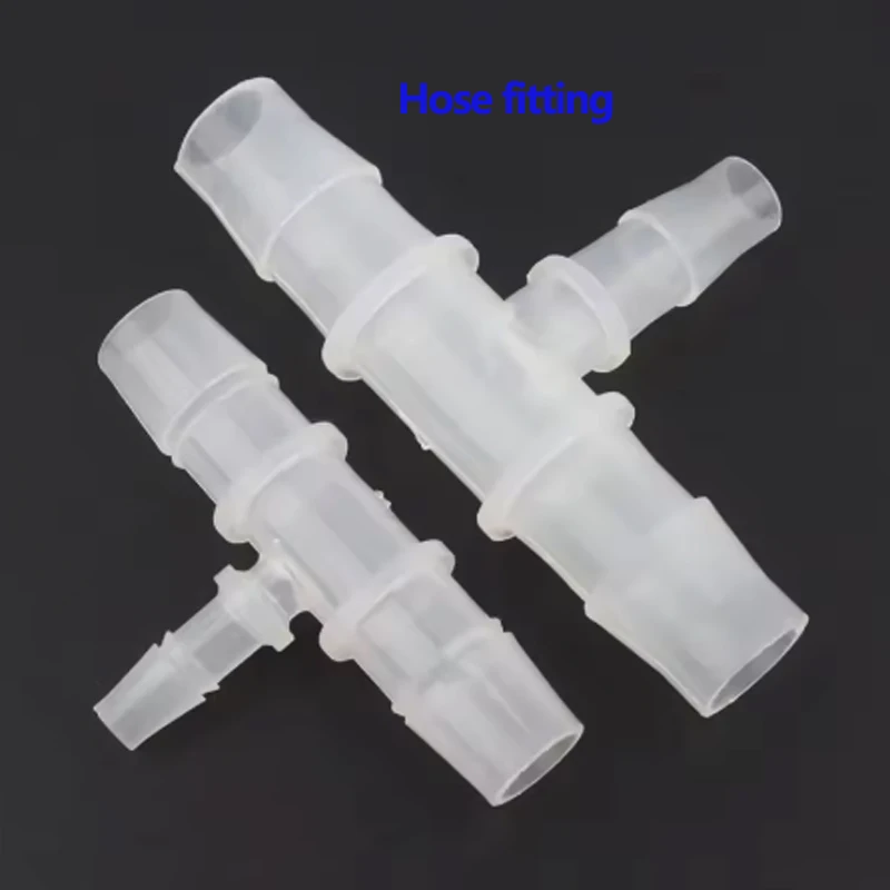 Plastic 3-Way Reducer Fitting, Tower Hose Connector, 3-Way Hose Adapter, Irrigation Pipe Fitting