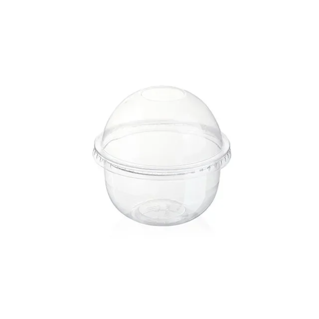50 Stuks Puddingbekers Met Deksels Plastic Dozen Ijsmousse Dessert Picknick Party Verpakking Dessertbekers Met Deksel