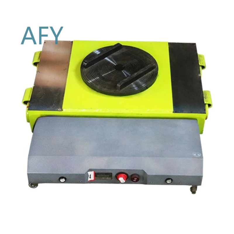 Electric Ground Tank Truck for Lifting and Handling Heavy Loads Remote Control Weight Shifter with Steel Rubber Wheels