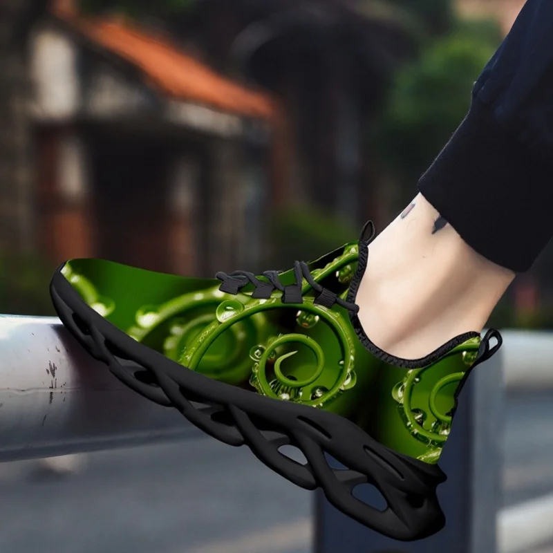 YRZL Non Slip Sneakers for Men Lightweight Gym Training Shoes Breathable Comfortable Walking Shoes Mens Casual Athletic Sport