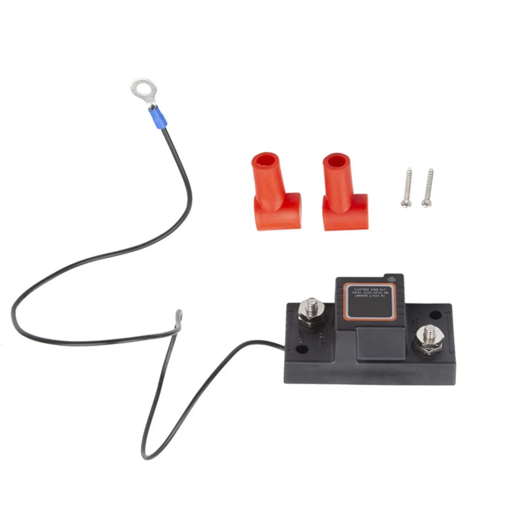 Dual Battery Management System with VSR for 12V Starting and Auxiliary Batteries in For Motorcycles Cars RVs and Marine Vehicles