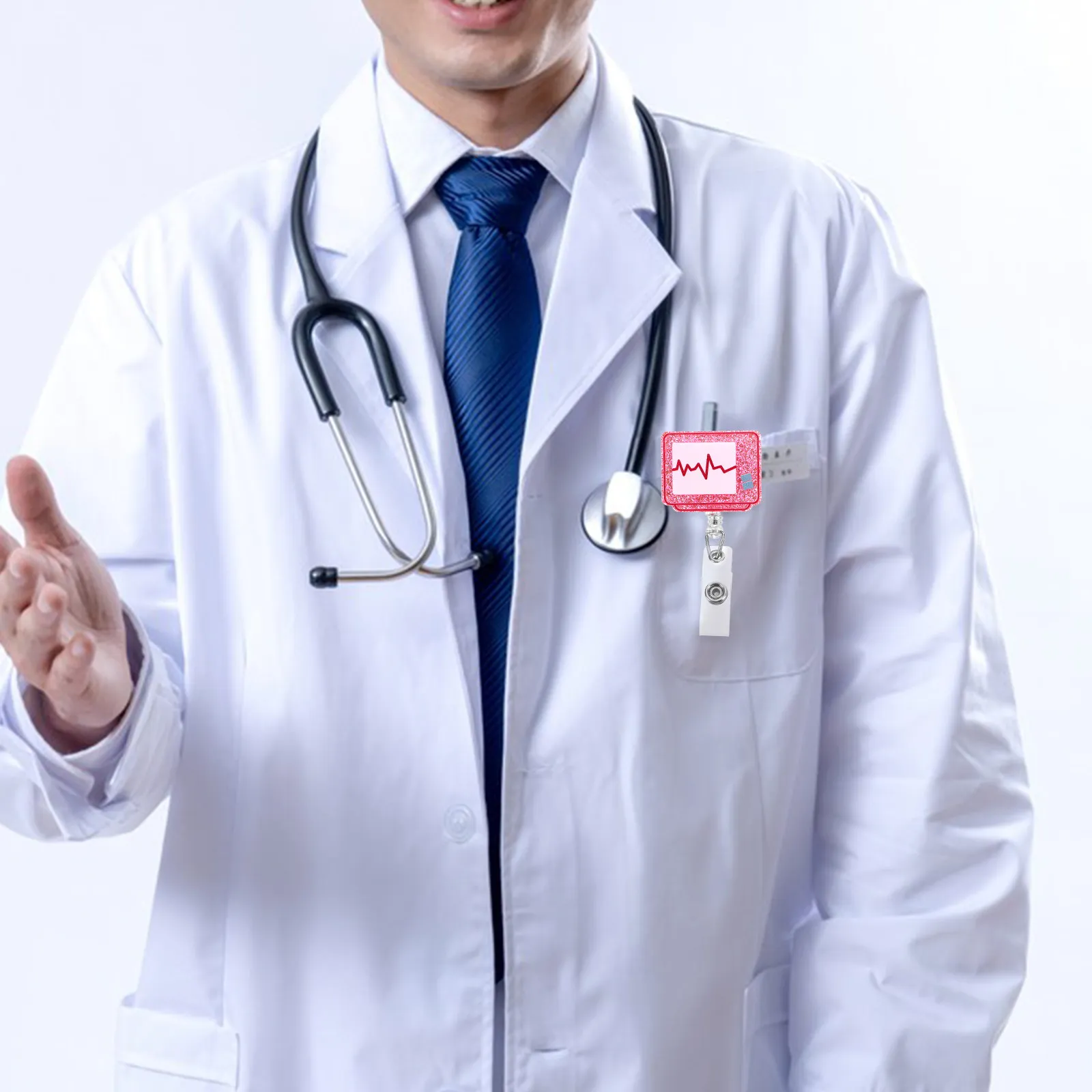 Nurse Ecg Badge Hol…