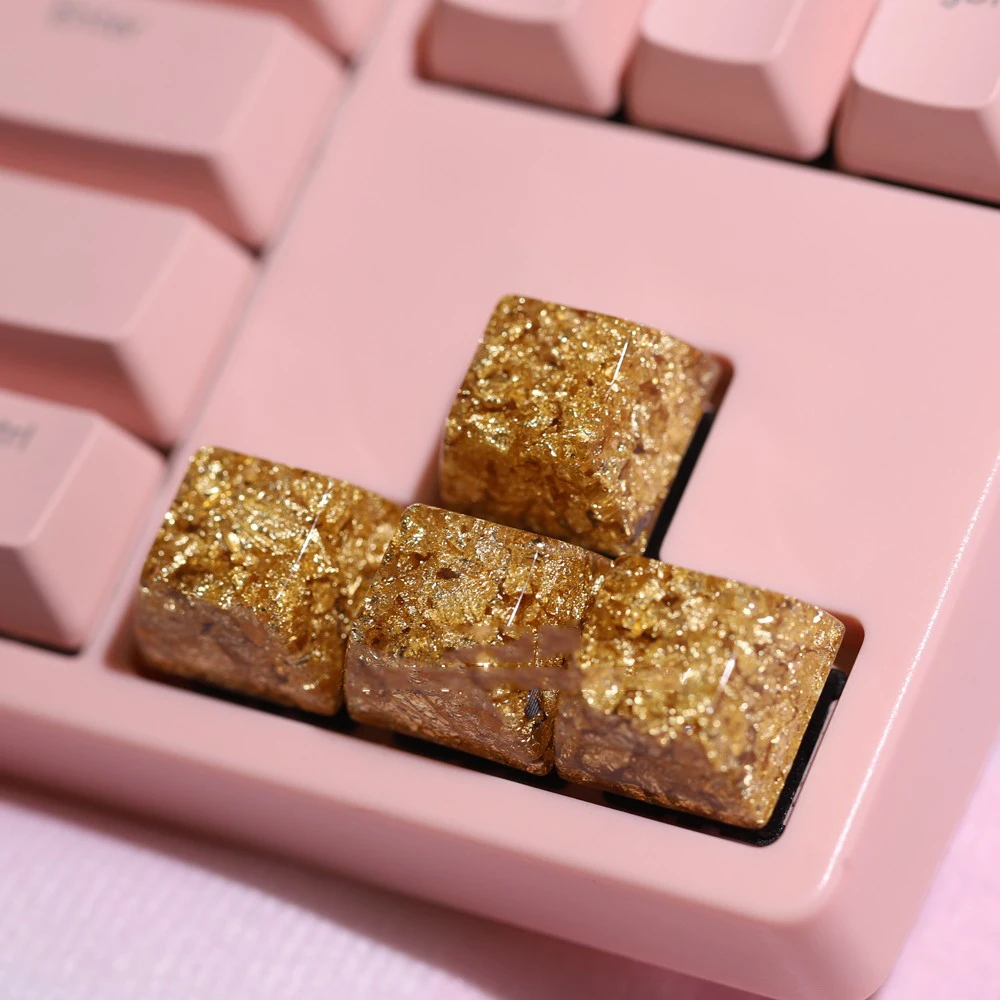 6.25U Spacebar Customized Personalized Resin Keycaps Cherry MX Cross Axis Mechanical Gaming Keyboard ESC Direction Arrow Keycaps