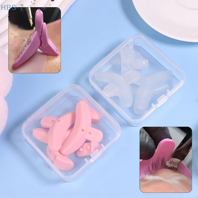 1 Juego de almohadillas de silicona para levantamiento de pestañas, 3 tamaños, anticaída, varillas para permanente, espaciador, reutilizable, antideslizante, rizador de pestañas 3D, herramienta de maquillaje