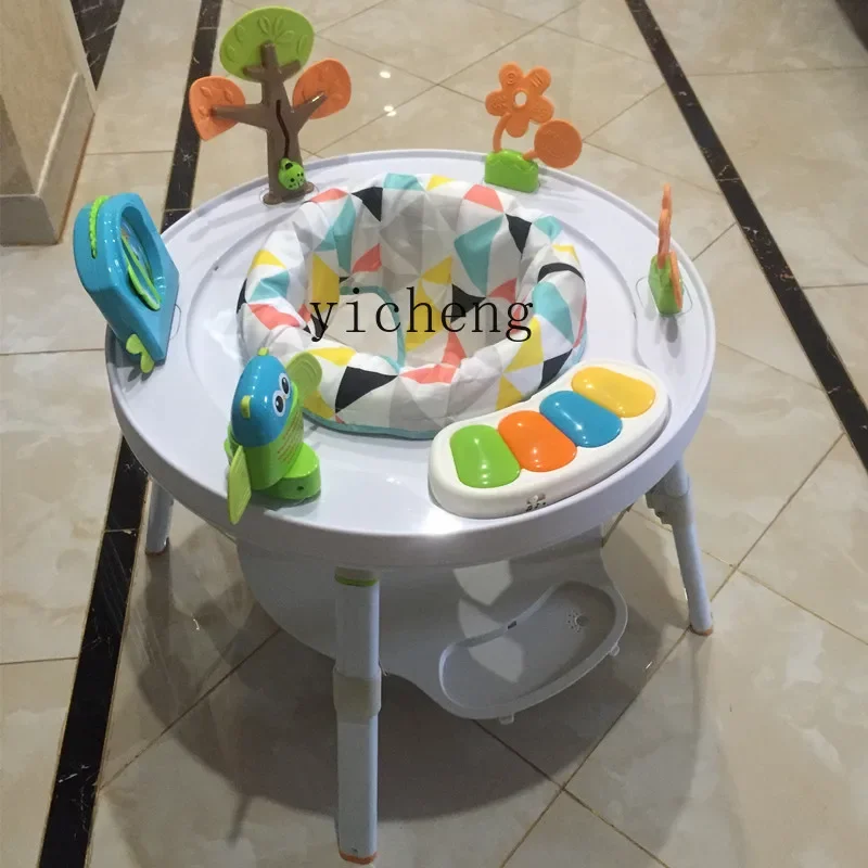 Tqh Baby Jumping Chair Baby Caring Fantstic Product Baby Multi-Functional Game Study Table Gymnastic Rack Toddler