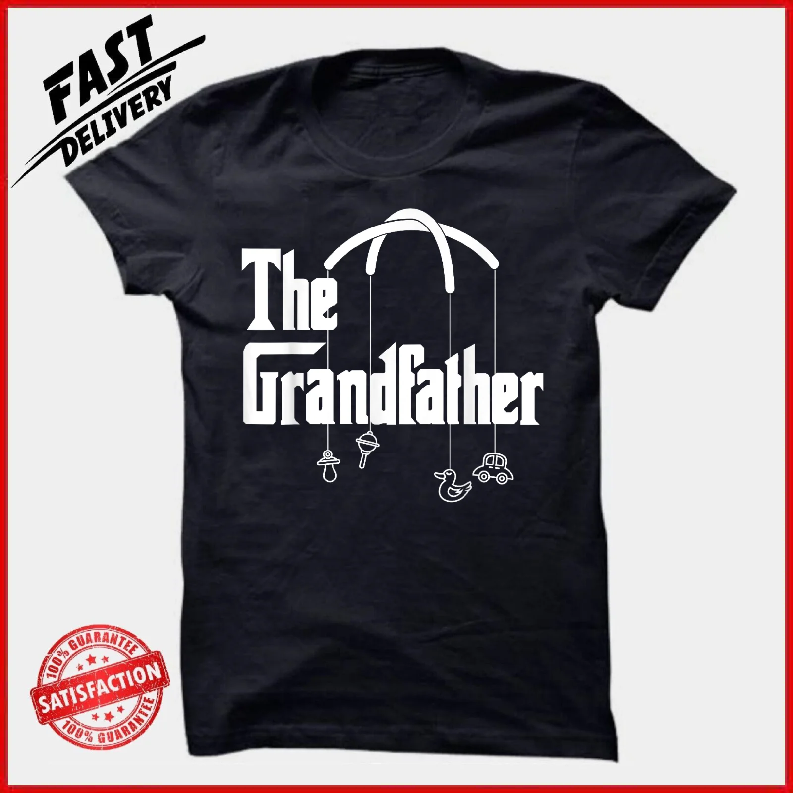 Grandfather Quote Funny Design for Grandpas Funny Gift Unisex T-Shirt