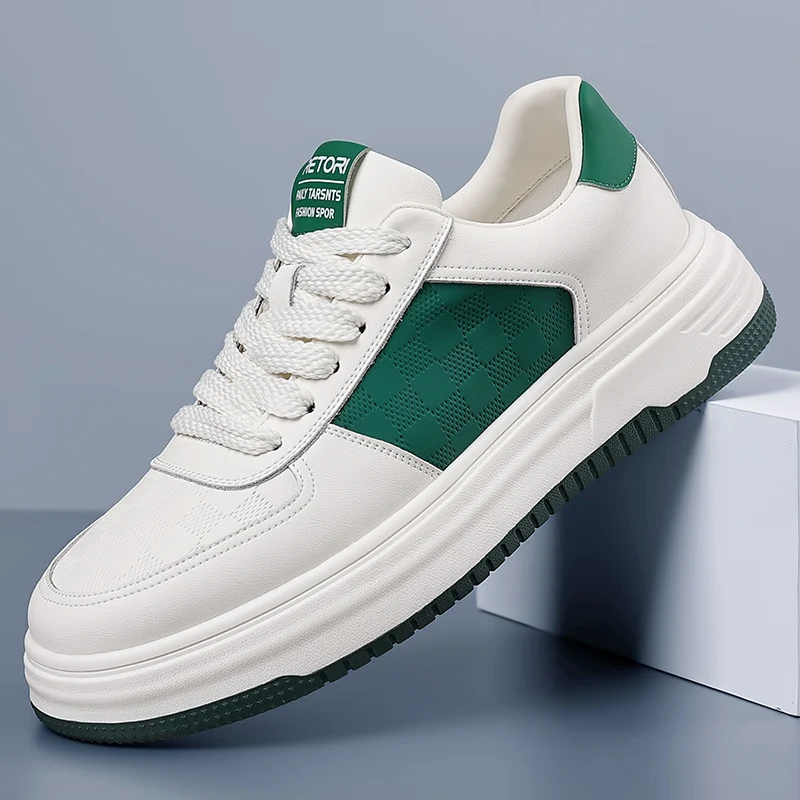 

2025 Men's New Black Vintage Sneakers - Retro Trendy, Lightweight & Versatile for Casual & Sporty Wear