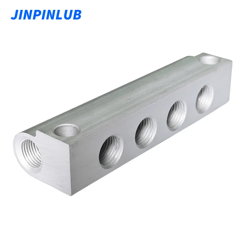 JINPINLUB 2-12way aluminum oxide alloy lubricant metering valve connector distributor block junction