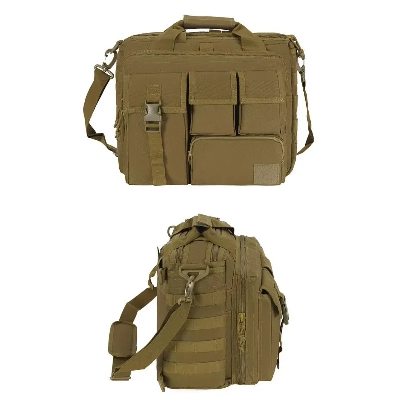 SABADO Outdoor EDC Tattico Laptop Multifunzionale Durevole Viaggio Spalla MOLLE Borsa a tracolla impermeabile Accessori per la caccia