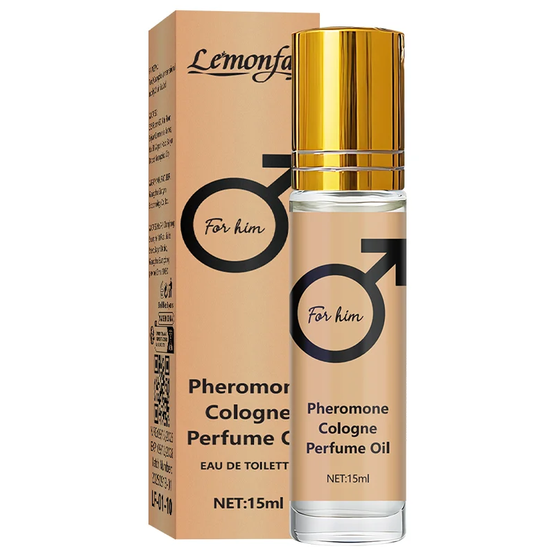 Lemonfay Pheromone Cologne Oil for Men, Long Lasting
