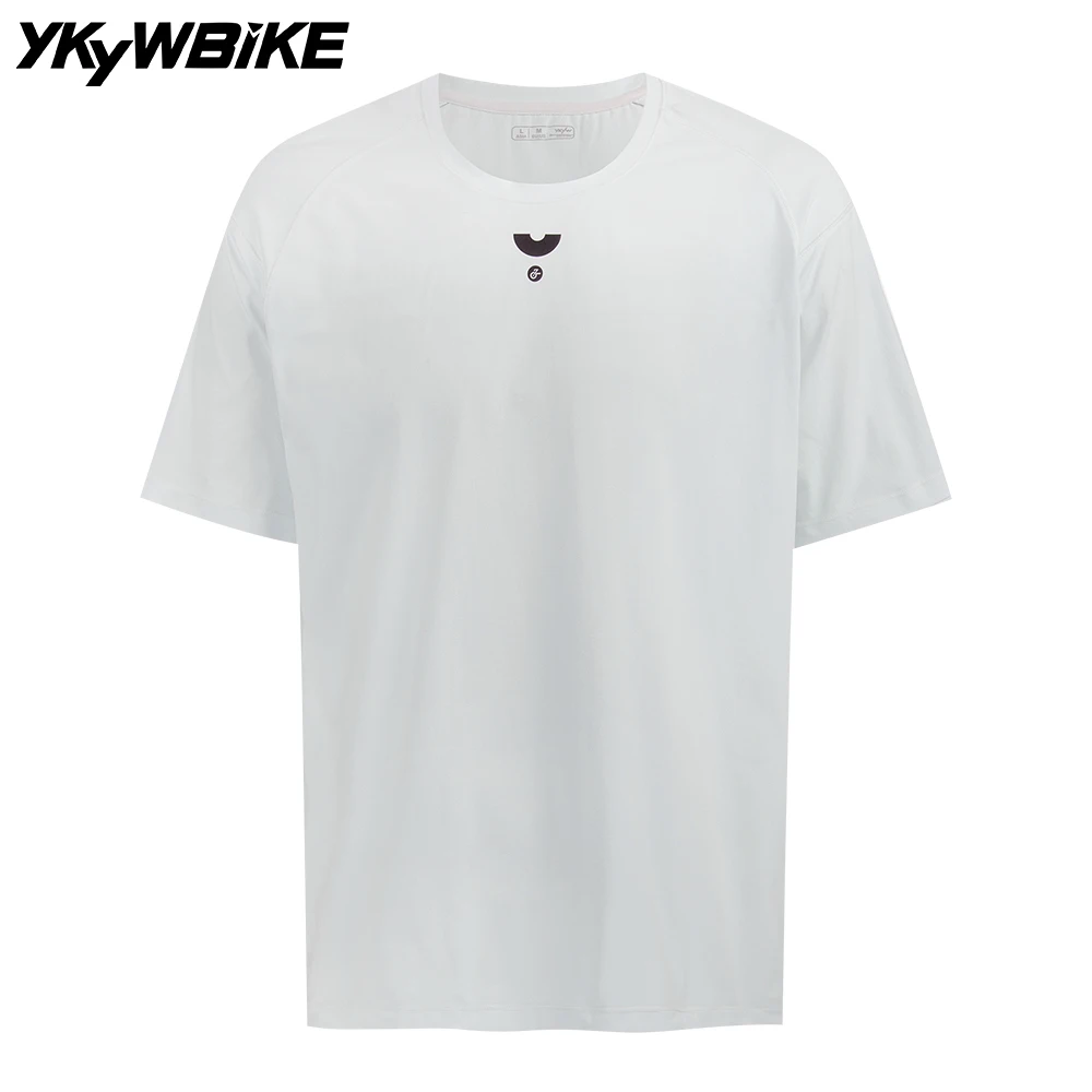 YKYWBIKE Herren Casual Radtrikot Kurzarm DuPont Sorona Outdoor-Sport Schnelltrocknendes Shirt Rennrad Fahrradbekleidung