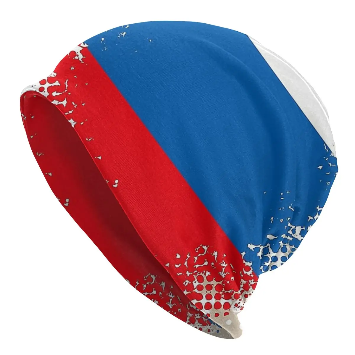 

Bonnet Hats Flag of Russia Men Women's Knitting Hat Flag Of Russia - Splat Winter Warm Cap Beanies Thermal Elastic Caps