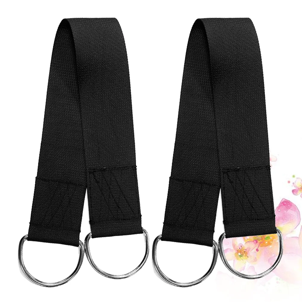 

2Pcs Swing Accessory Heavy Load Capacity Sturdy Lightweight Scratch Resistant Easy to Use for Indoor Outdoor Black