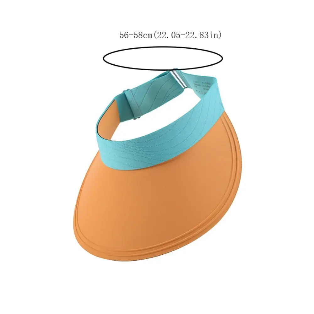 Летняя бесшовная шляпа от солнца из ледяного шелка с большими полями, регулируемая солнцезащитная бейсболка, защита от ультрафиолета, защита от солнца