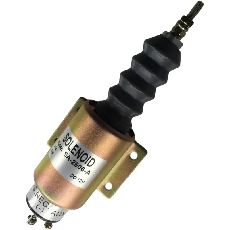 미쓰비시 믹서 트럭 SA-2969-A SA-5174-12 용 12V 정지 솔레노이드 밸브 SA-2606-A 2001-12E3U1B2S2 2001-12E2U1B2A