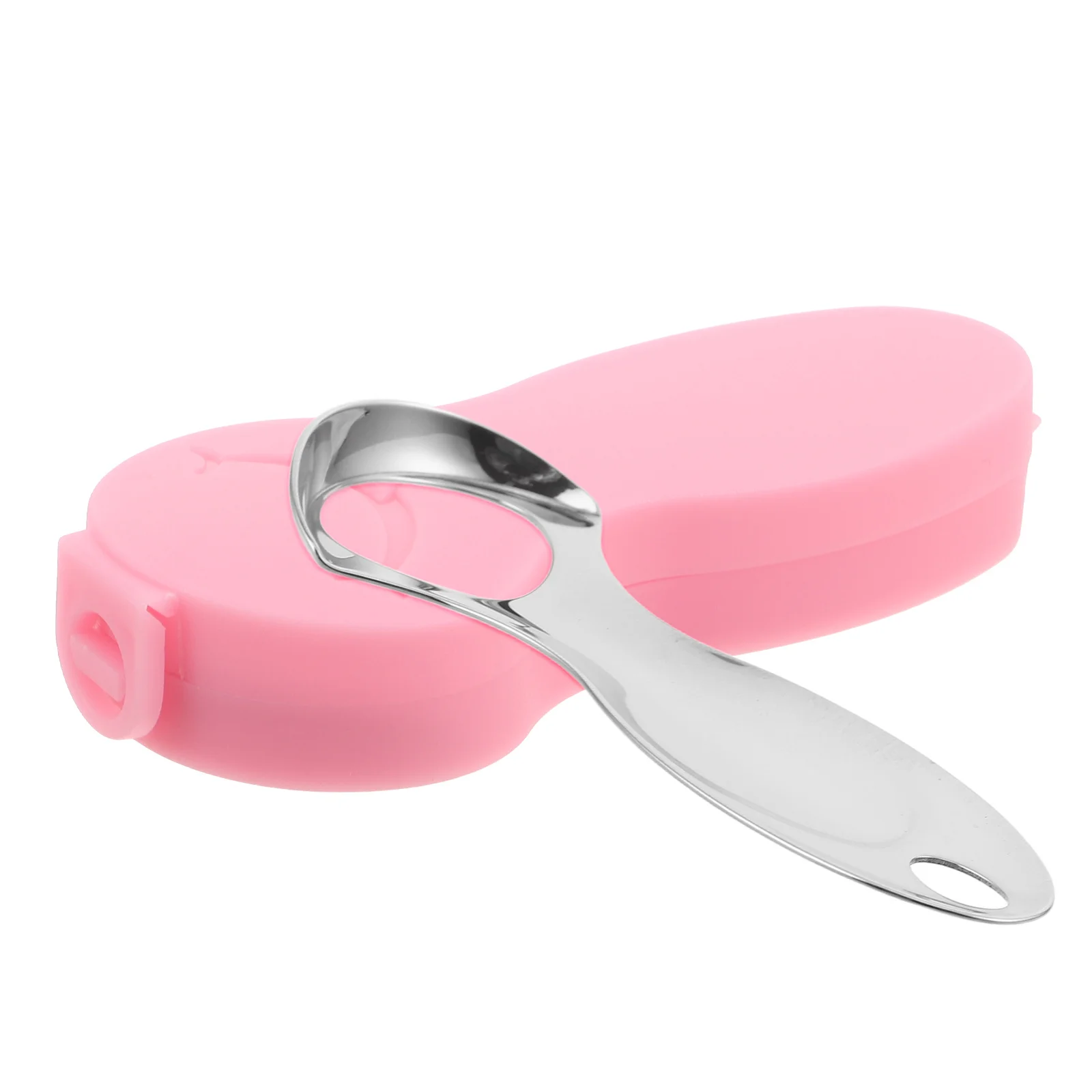 ステンレス鋼の舌クリーニングツール ミニポータブル舌スクレーパー 口臭対策用 口腔ブラシ