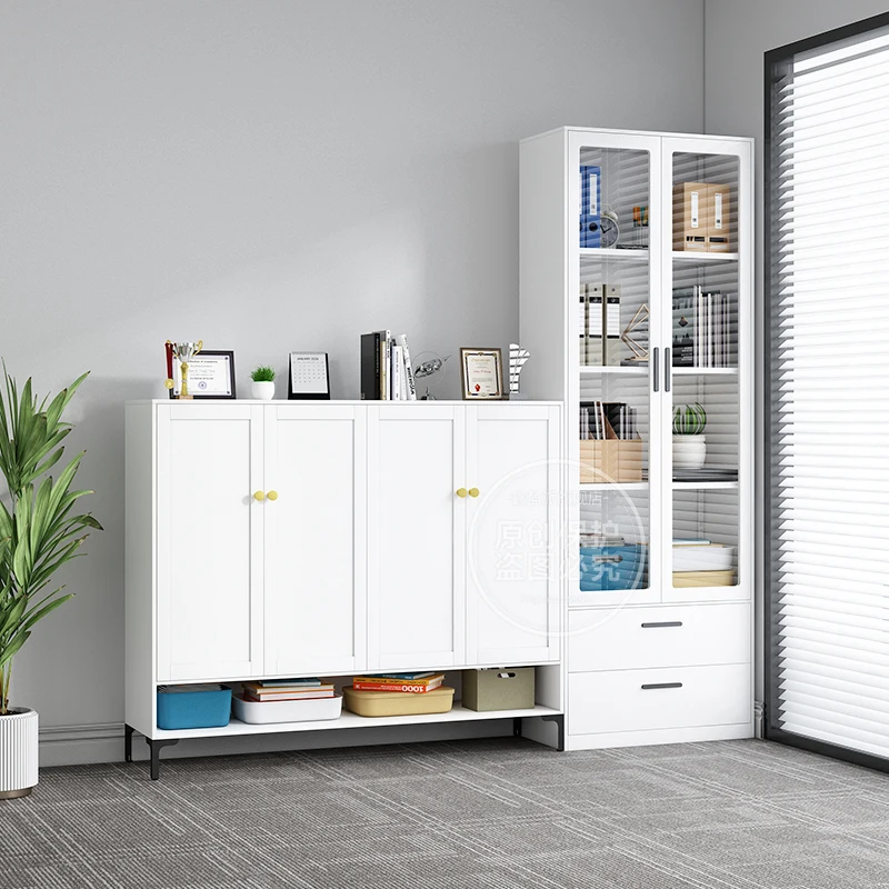 

Modern Multi-Function Steel Partition Screen Office Desk Storage Cabinet Low File Cabinet for Living Room Application