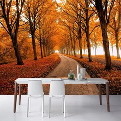 Papel tapiz con foto de paisaje de naturaleza personalizado, Mural estéreo 3D para sala de estar, dormitorio, restaurante, decoración del hogar