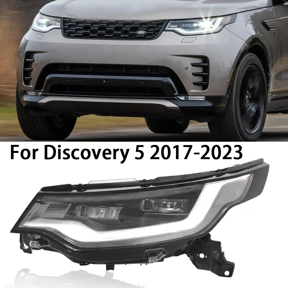 

Car Accessories for Land Rover Discovery Headlights 2017-2023 Discovery 5 Head Lights LR5 DRL Turn Signal High Beam Projector